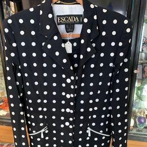 Size Large Escada by Margaretha Ley 2 piece Skirt Suit